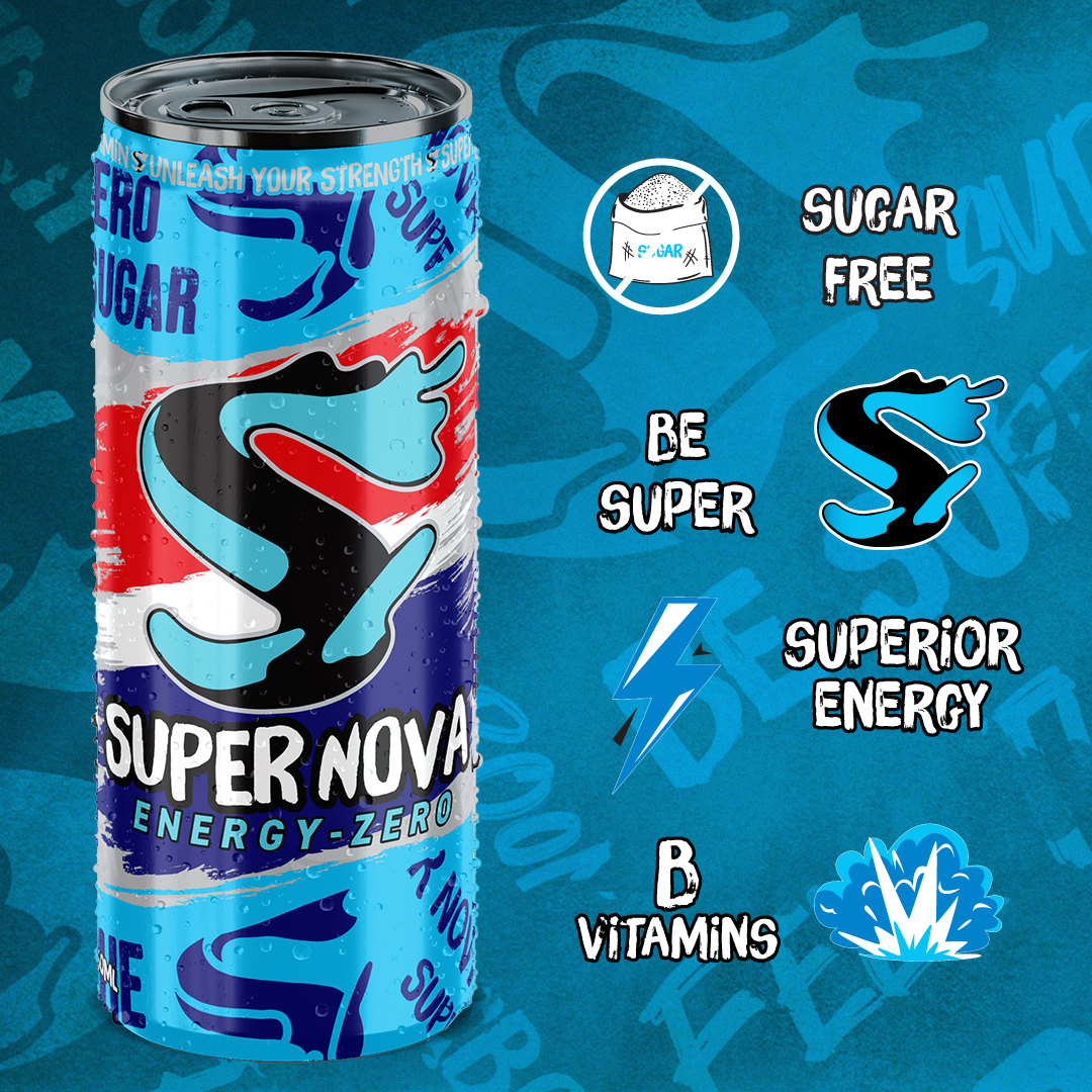 Super Nova Energy - Zero Sugar